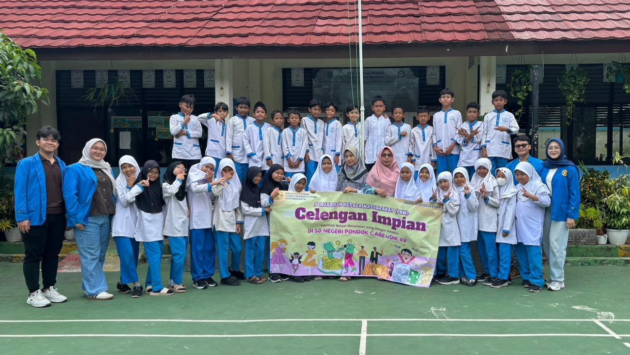 Mahasiswa Unpam Gelar PKM Celengan Impian, Latih Literasi Keuangan