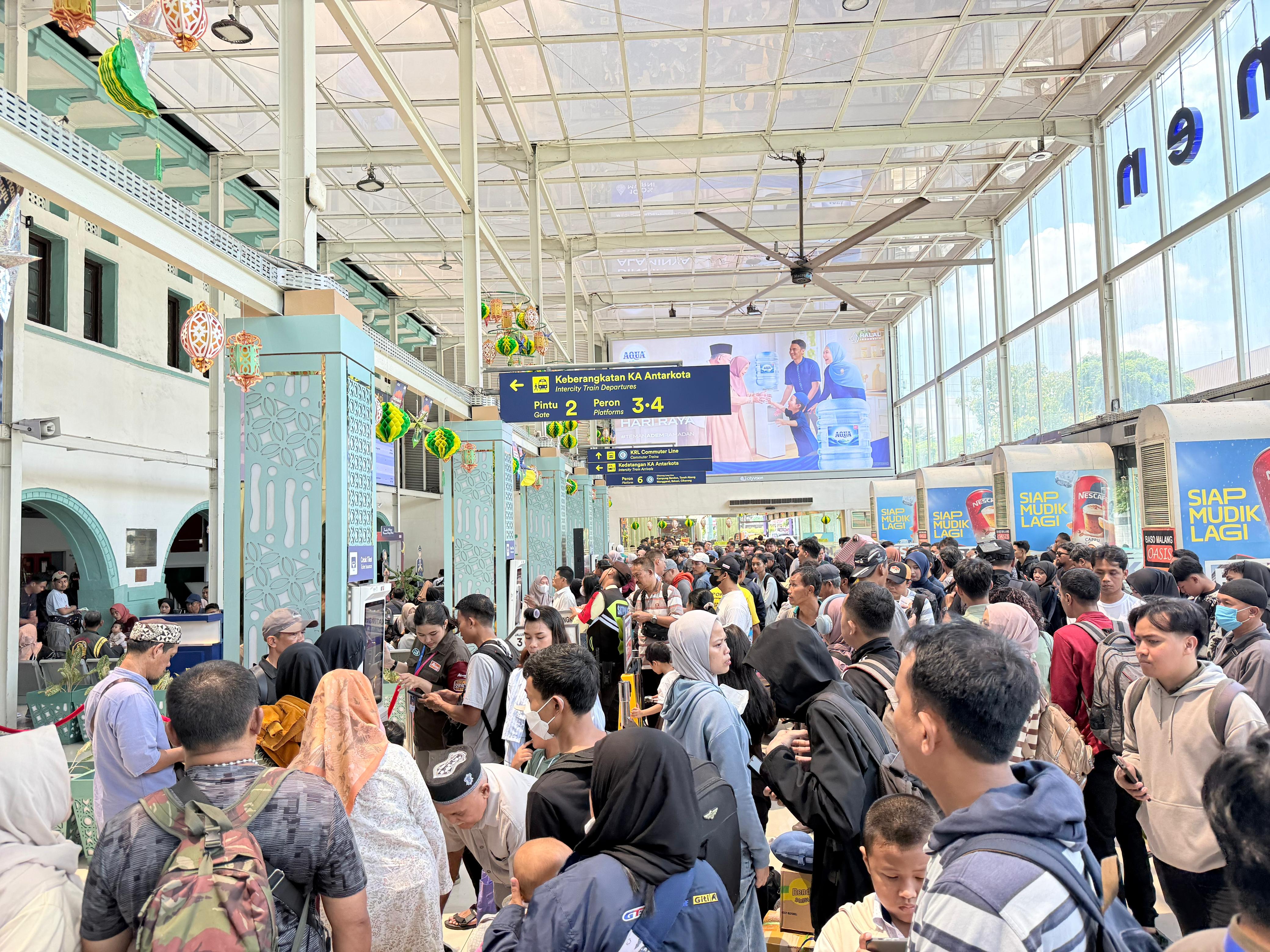 Dalam 20 Hari, KAI Layani Lebih dari 4,9 Juta Penumpang