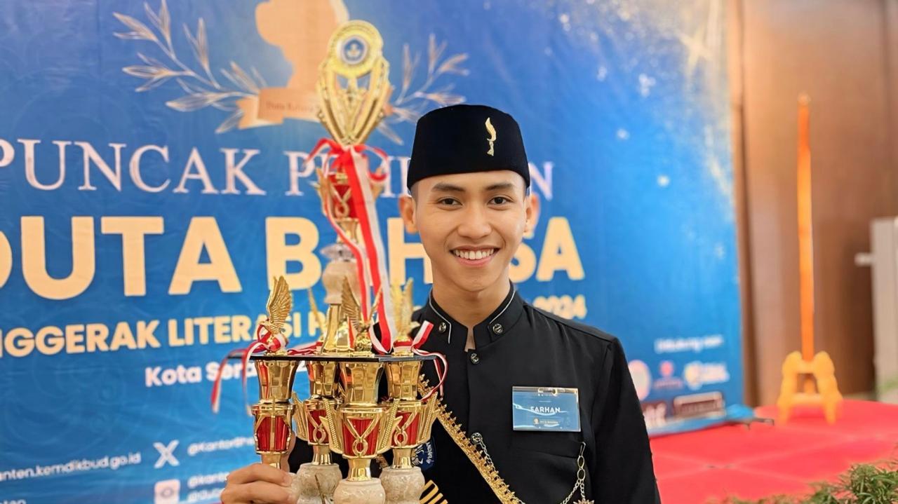 Farhan, Pemuda Asal Tanara Berjaya di Ajang Duta Bahasa Provinsi Banten 2024