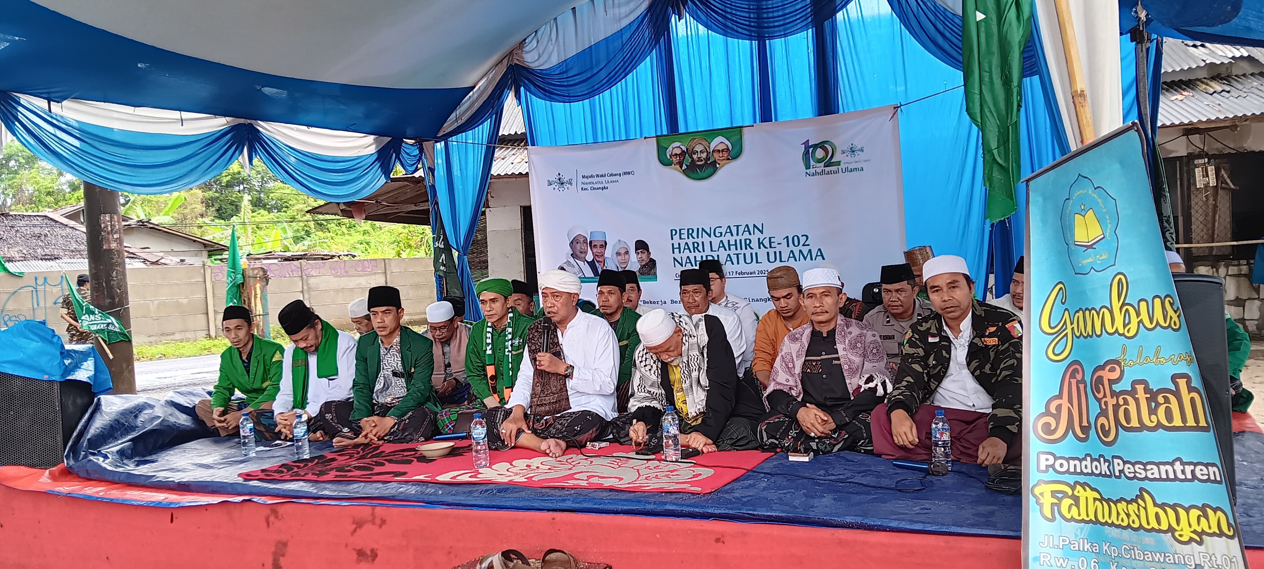 MWCNU Kecamatan Cinangka Rayakan Harlah ke-102 NU