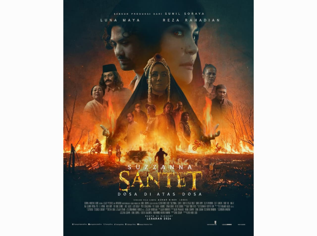 Lebaran 2026 Bakal Terasa 'Dingin', Luna Maya Kembali Dirasuki Arwah Suzzanna Lewat Santet Dosa di Atas Dosa