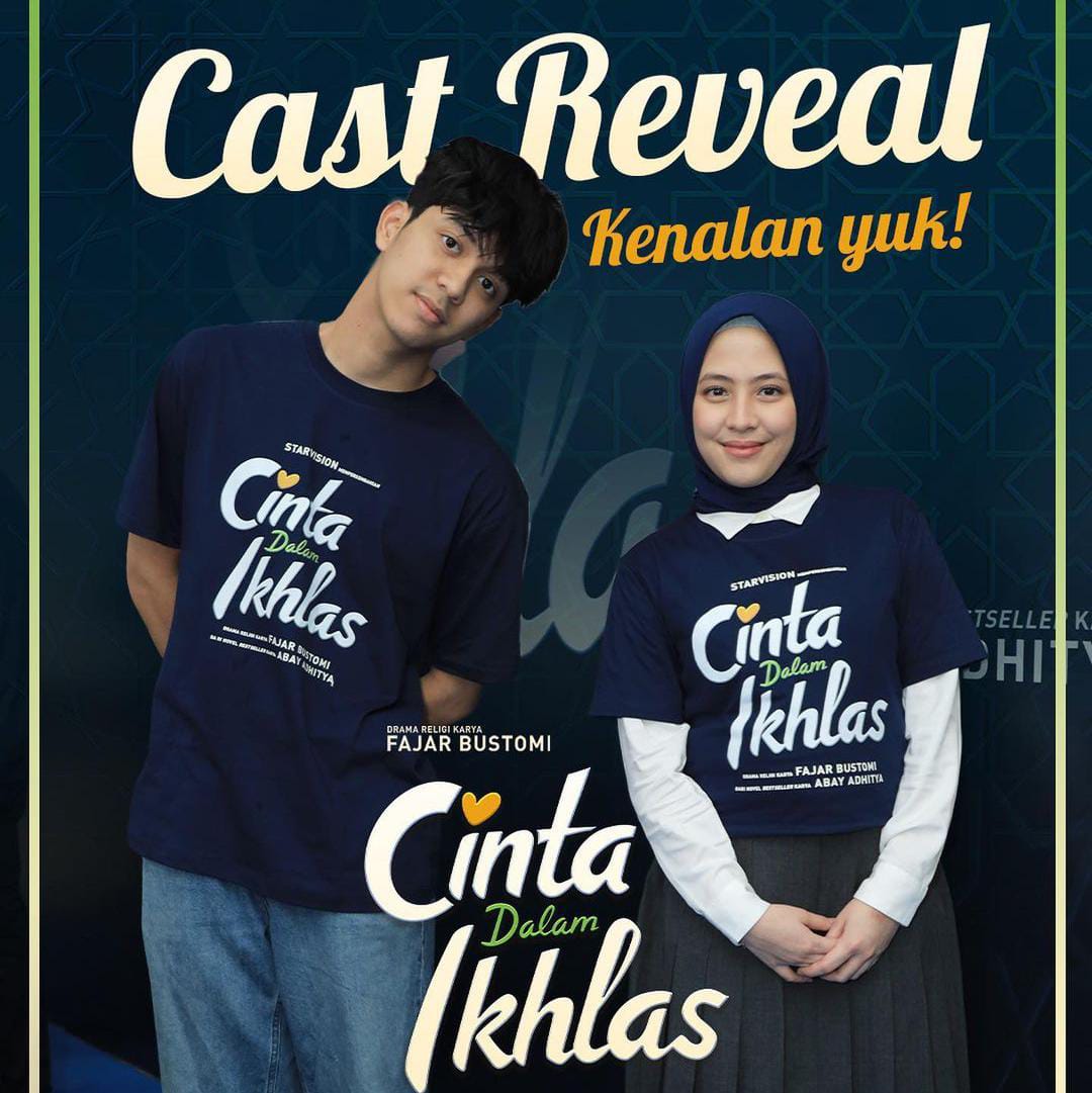 Novel Best Seller Cinta Dalam Ikhlas Difilmkan, Ini Daftar Pemainnya