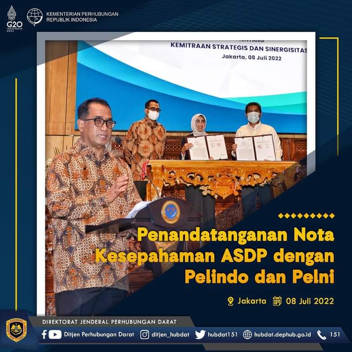 Berkat Pelabuhan Ciwandan Bantu Urai Kemacetan, PT ASDP Jalin Kerjasama Dengan Pelindo dan Pelni 