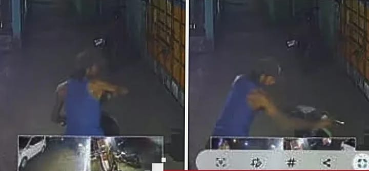 Rekaman CCTV Bongkar Aksi Curanmor di Cipondoh, Pelaku Berhasil Diringkus