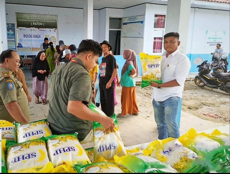 1.900 Ton Beras Program SPHP Disalurkan Perum Bulog Kantor Lebak-Pandeglang