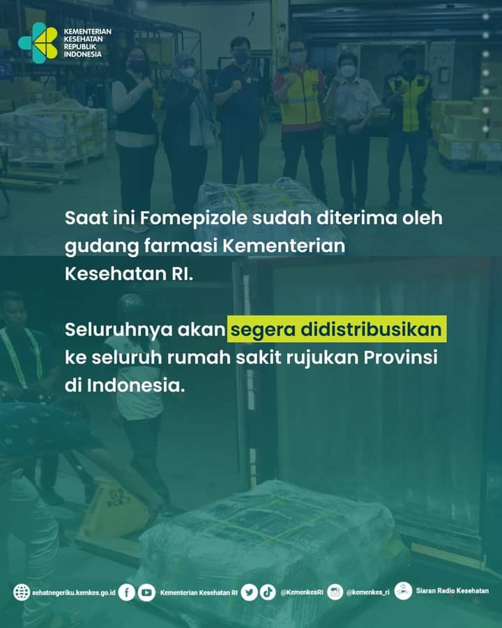 Obat Terapi Gangguan Gagal Ginjal Akut Bantuan Jepang Tiba di Indonesia