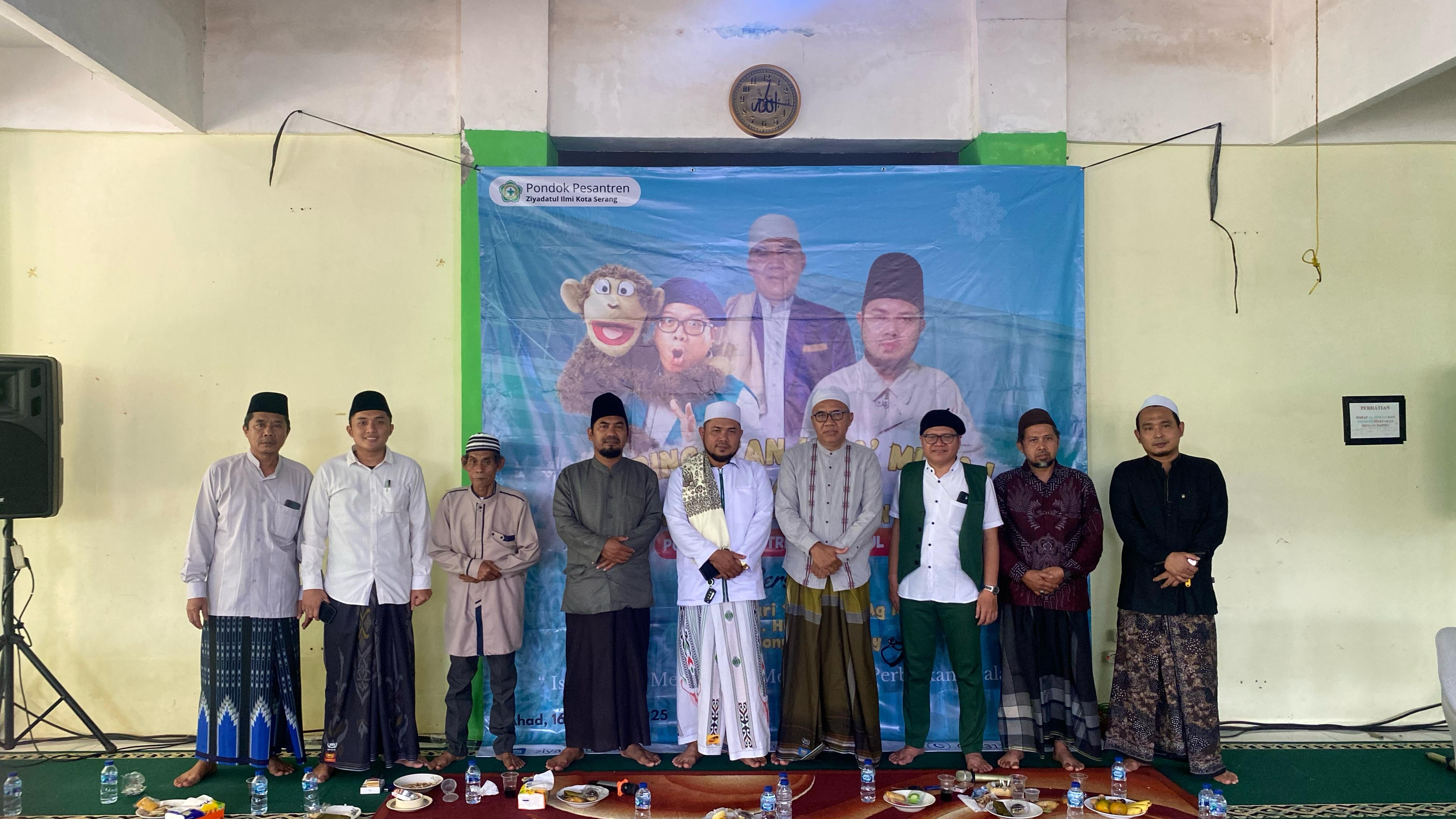 Ponpes Ziyadatul Ilmi Digitalisasi Pesantren dengan Sitrendi dan Peringati Isra' Mi'raj