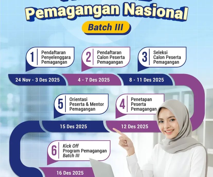 Program Magang Nasional Batch 3 Segera Dibuka, Yuk Persiapkan Dirimu