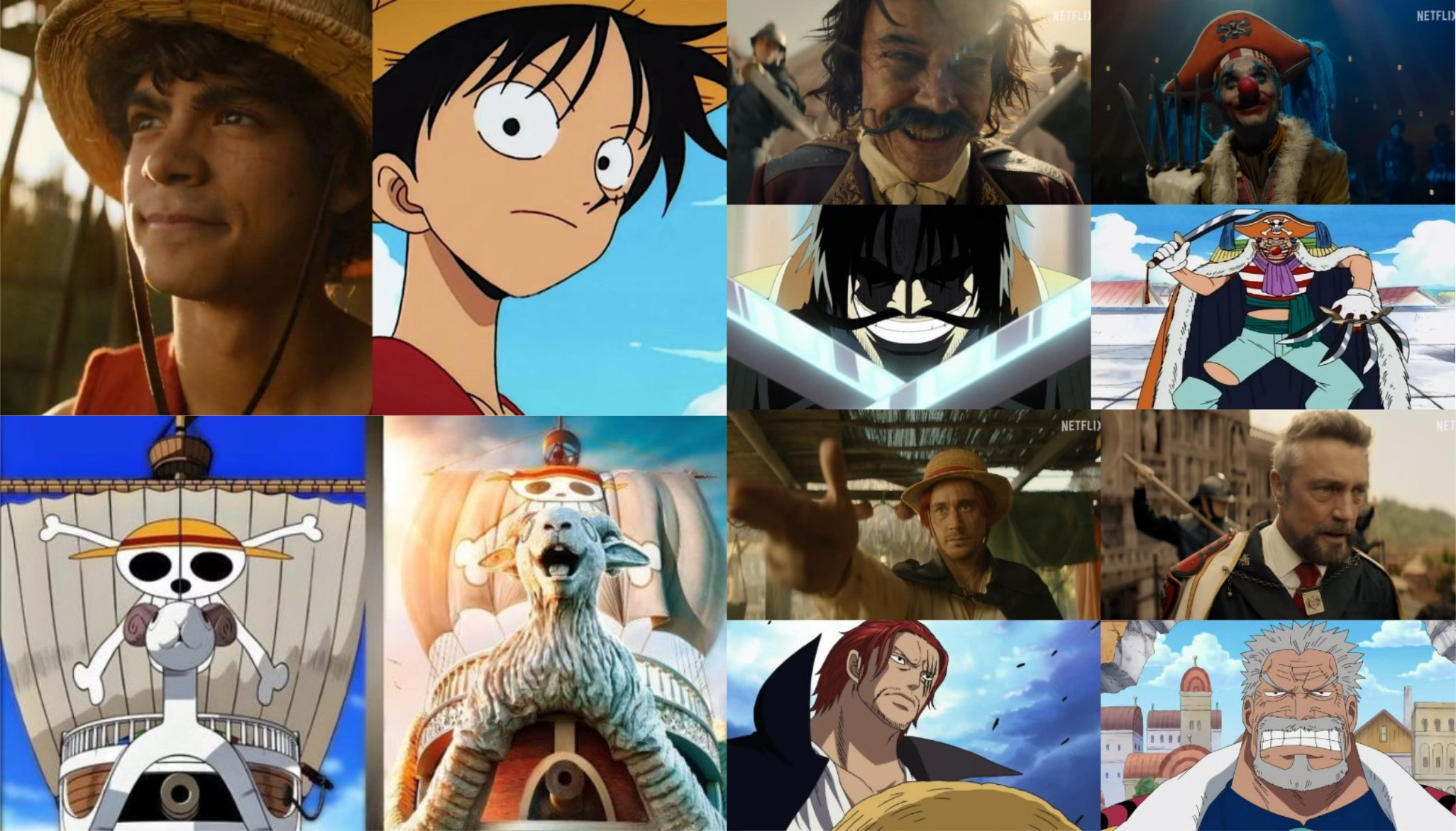 Perbedaan Anime One Piece dan Versi Live Action One Piece