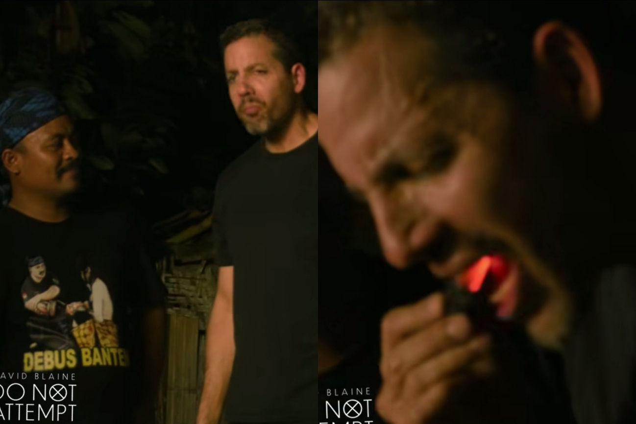 Pertunjukan Debus Banten Memukau David Blaine dalam Program Disney Terbaru