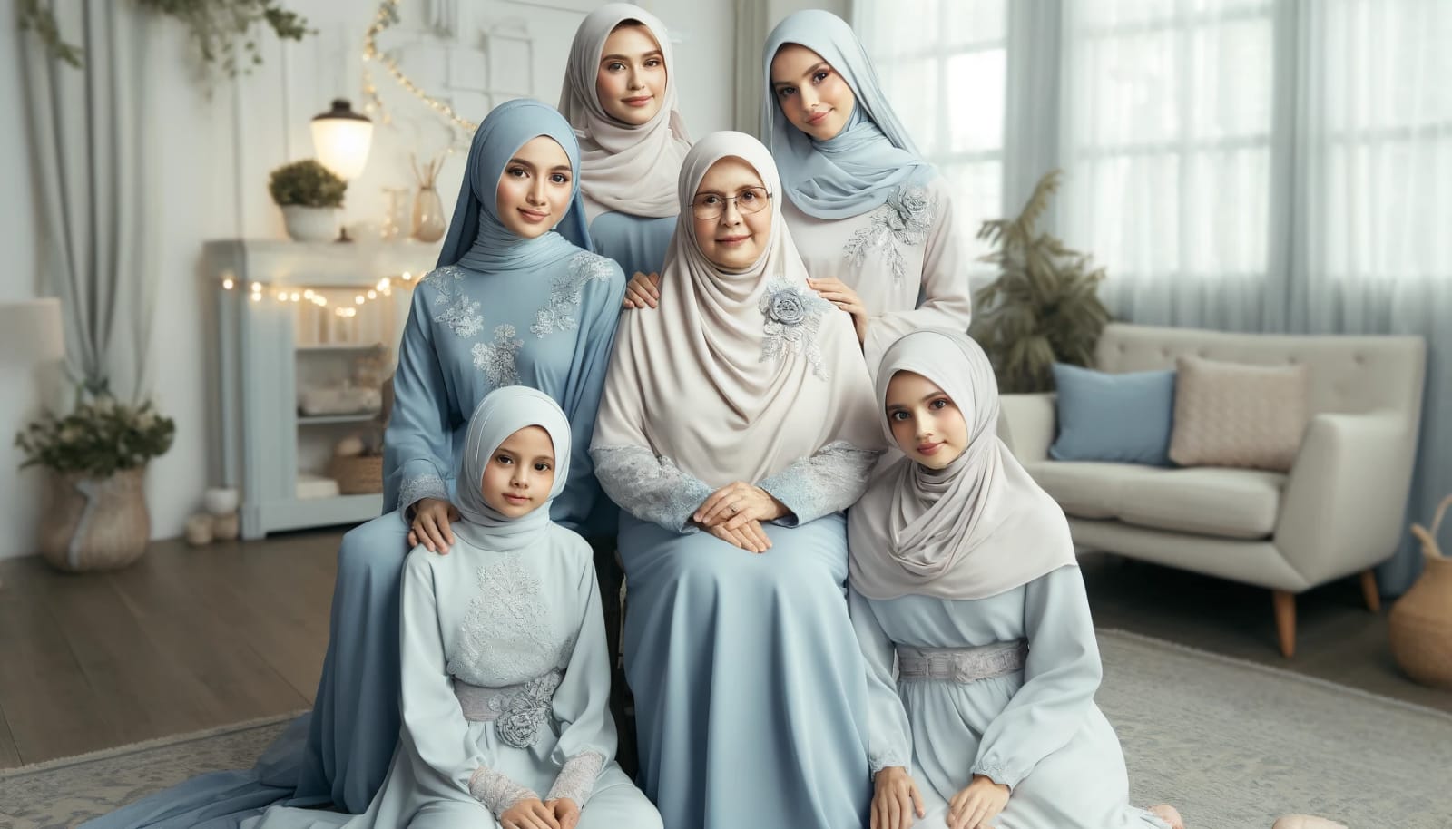 Edisi Baju Lebaran: Warna Powder Blue Akan Jadi Tren Lebaran 2025?