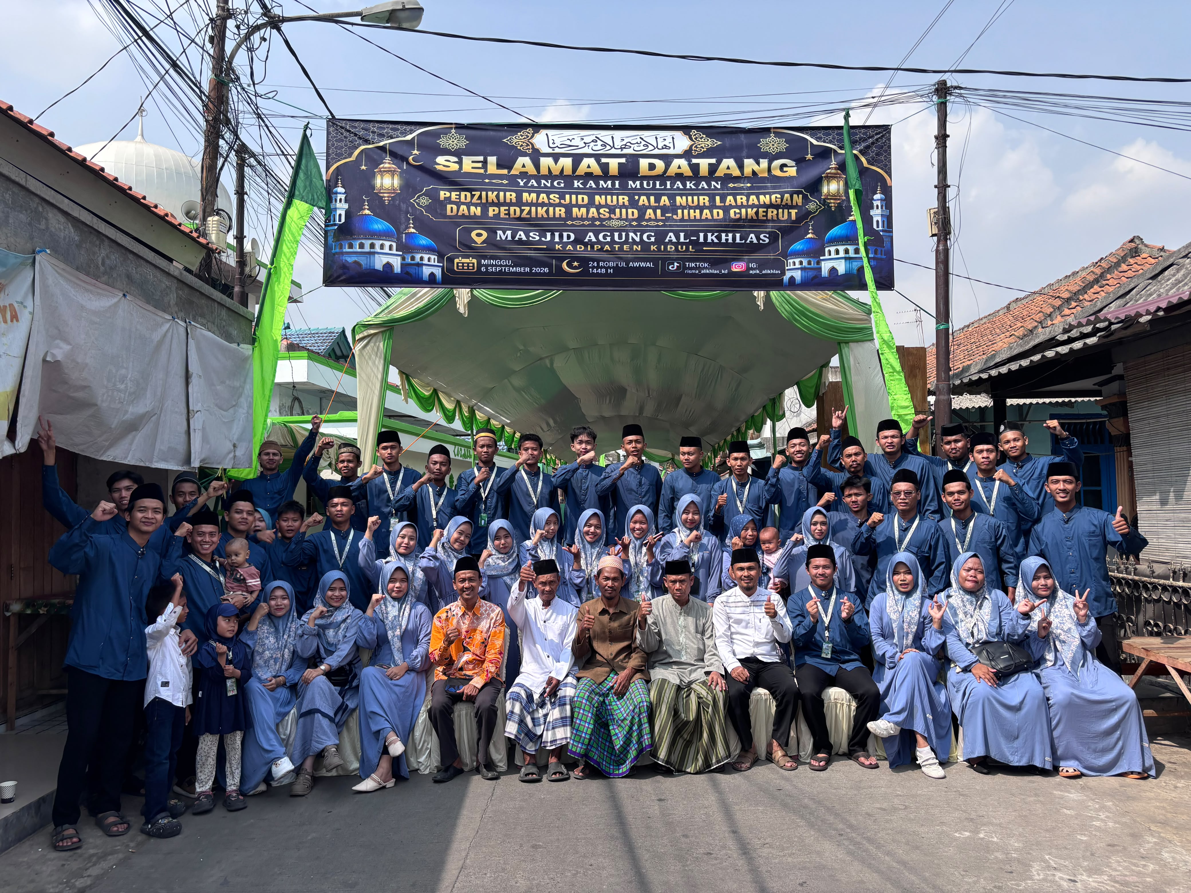Warga Kadipaten Cilegon Rayakan Maulid Nabi, Semarak dan Penuh Khidmat