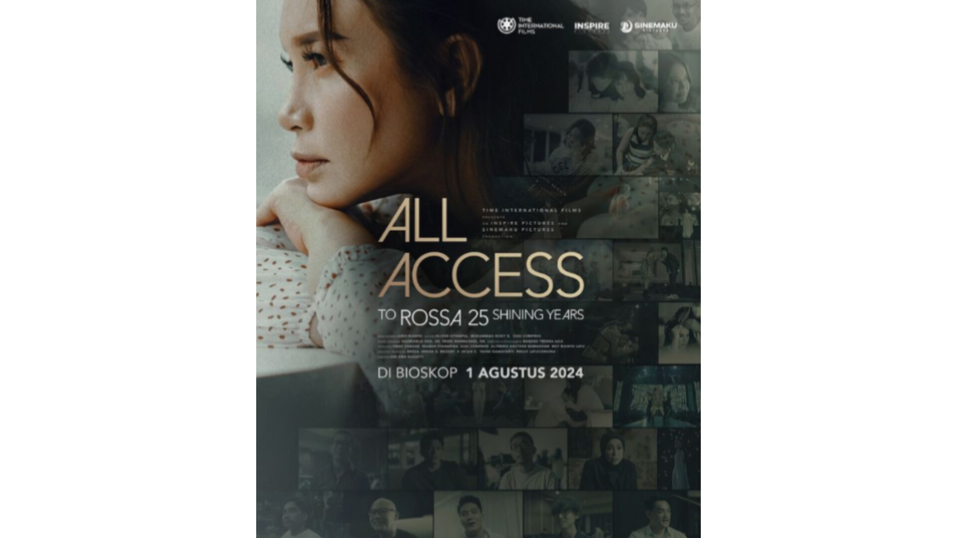 All Access to Rossa 25 Shining Years: Film Dokumenter Kisah Perjalan Karir yang Sangat Inspiratif