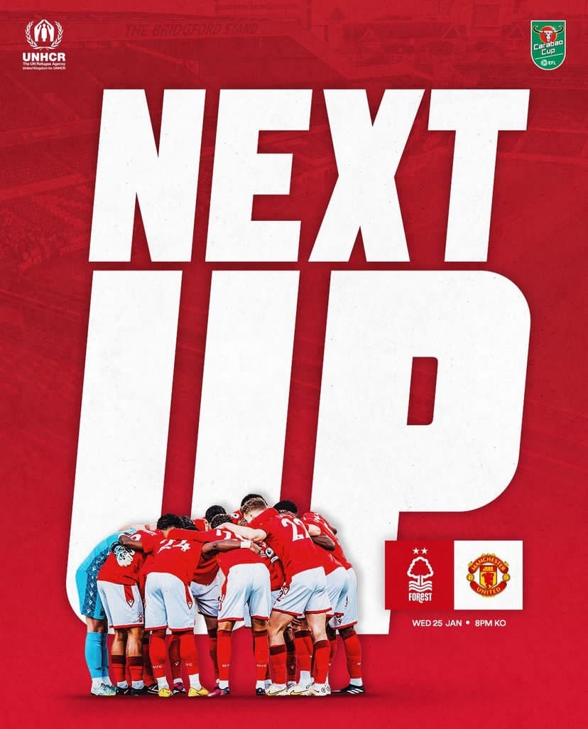 Manchester United Vs Nottingham Forest di Semifinal Leg Pertama Carabao Cup, Siapakah yang Akan Menang?