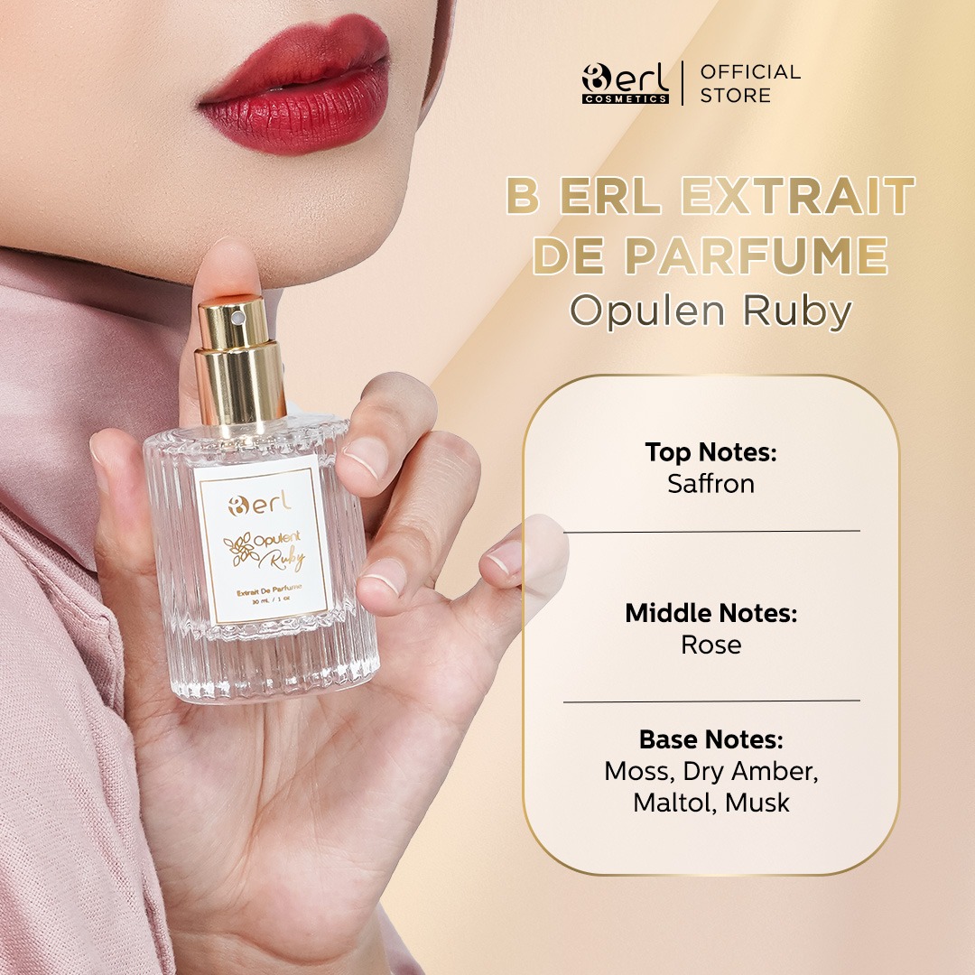 B Erl Extrait de Parfum Unisex Wangi Tahan Lama 8 Jam