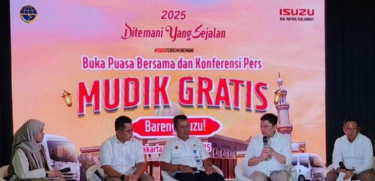 Isuzu Astra Motor Indonesia Gelar Mudik Gratis 2025 untuk Sopir dan Mekanik