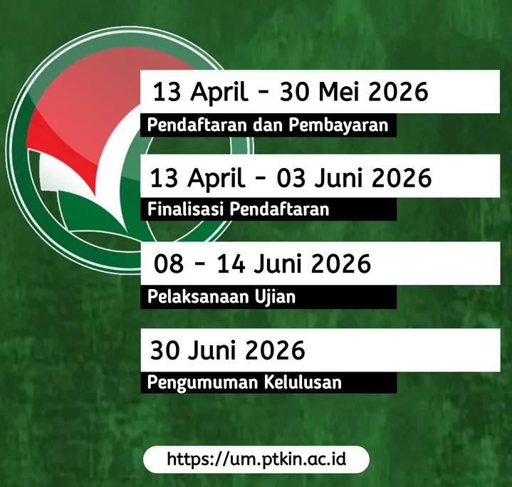 UMPTKIN 2026 Resmi Dibuka, Calon Mahasiswa PTKIN Bisa Daftar Secara Online