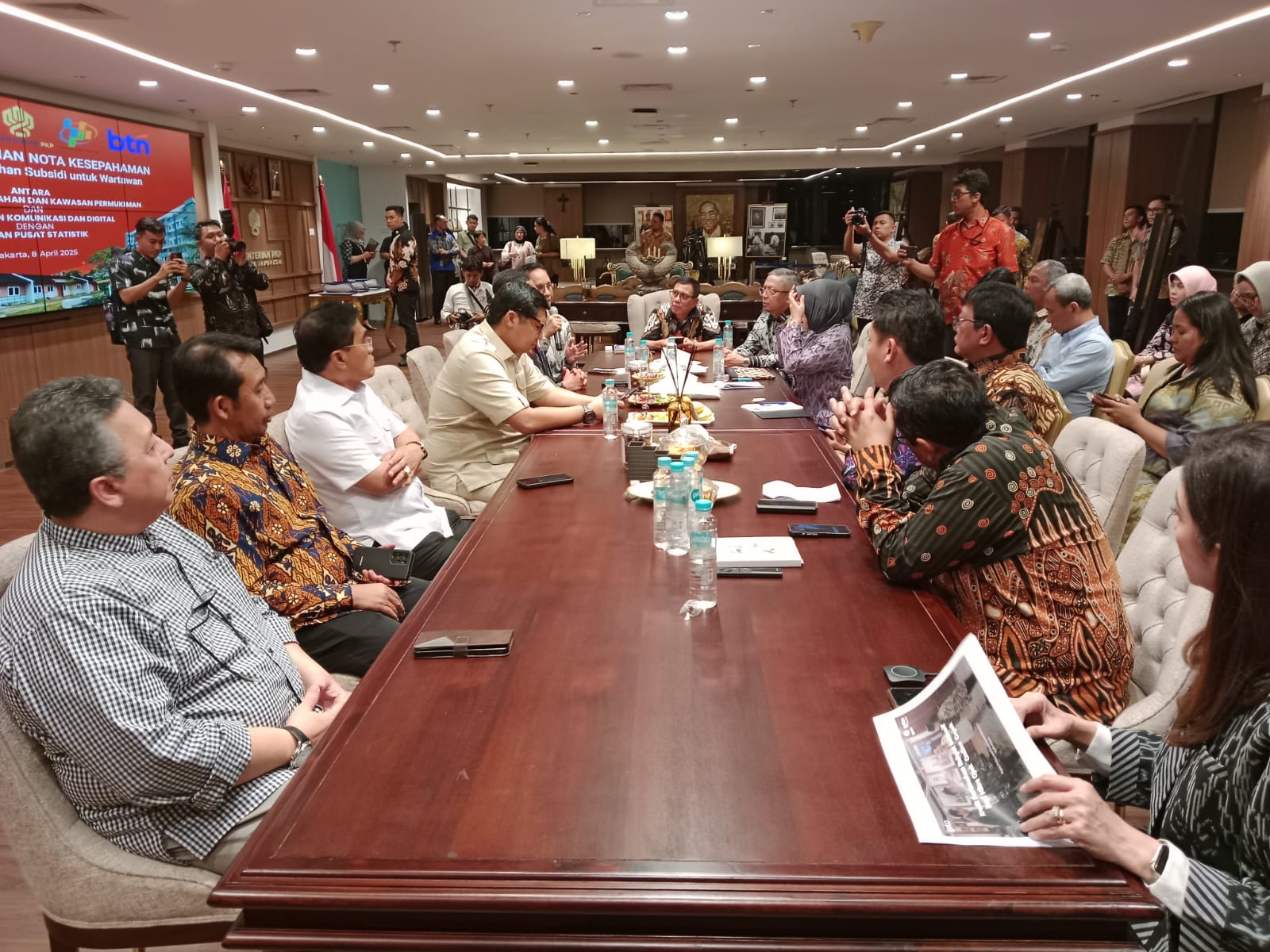 Ketua Umum PWI Pusat Hendry Ch Bangun Apresiasi Program Rumah Subsidi untuk Wartawan