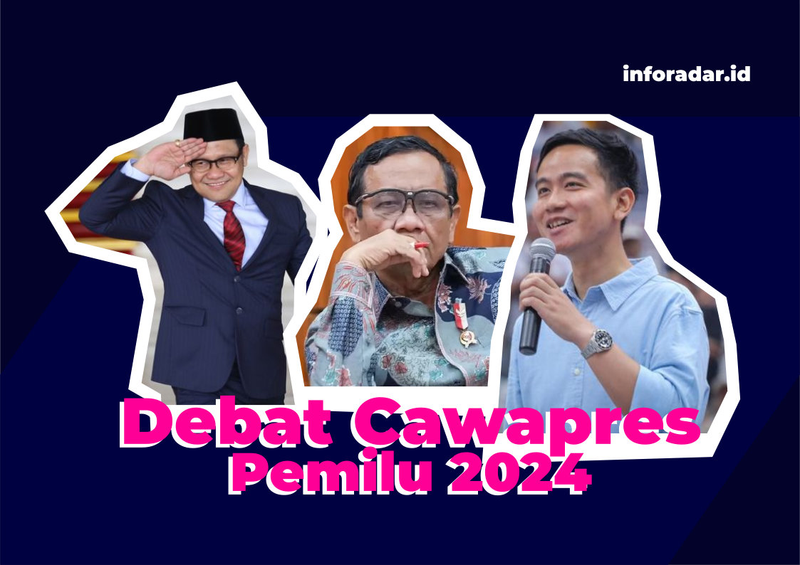 Digelar Nanti Malam, Inilah 6 Segmen Debat Cawapres Pemilu 2024