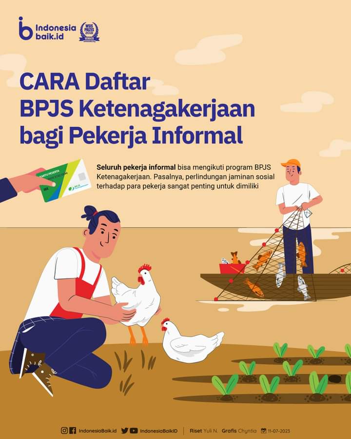 Pekerja Informal juga Bisa Daftar BPJS Ketenagakerjaan, Begini Caranya