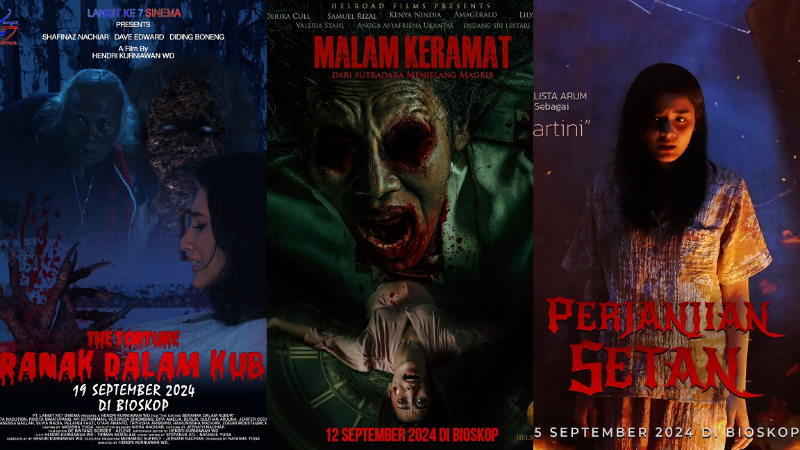 4 Film Horor Indonesia yang Tayang September 2024