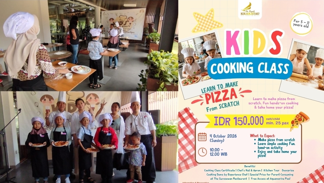 The Royale Krakatau Hotel Bakal Gelar Kids Cooking Class