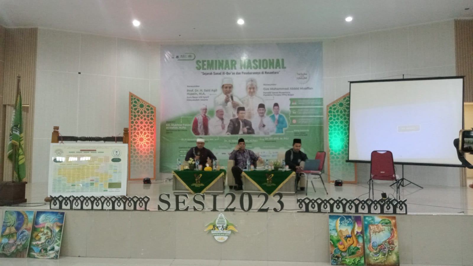 Gelar Seminar Nasional, UKM UPTQ UIN Banten Hadirkan Nrasumber Handal dari Luar