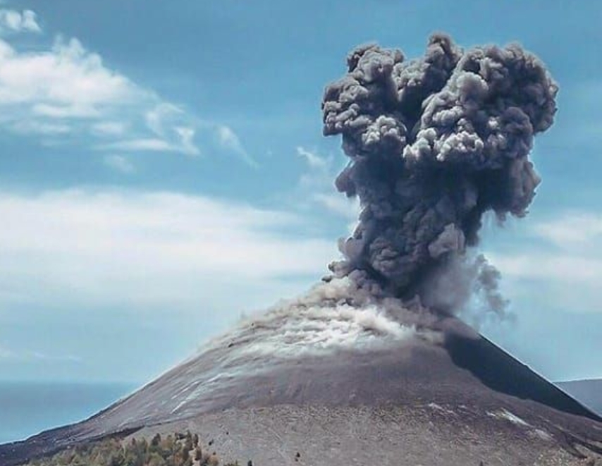 Erupsi Menerus Anak Krakatau Berakhir, Tapi Status Masih Siaga: Warga Diminta Waspada