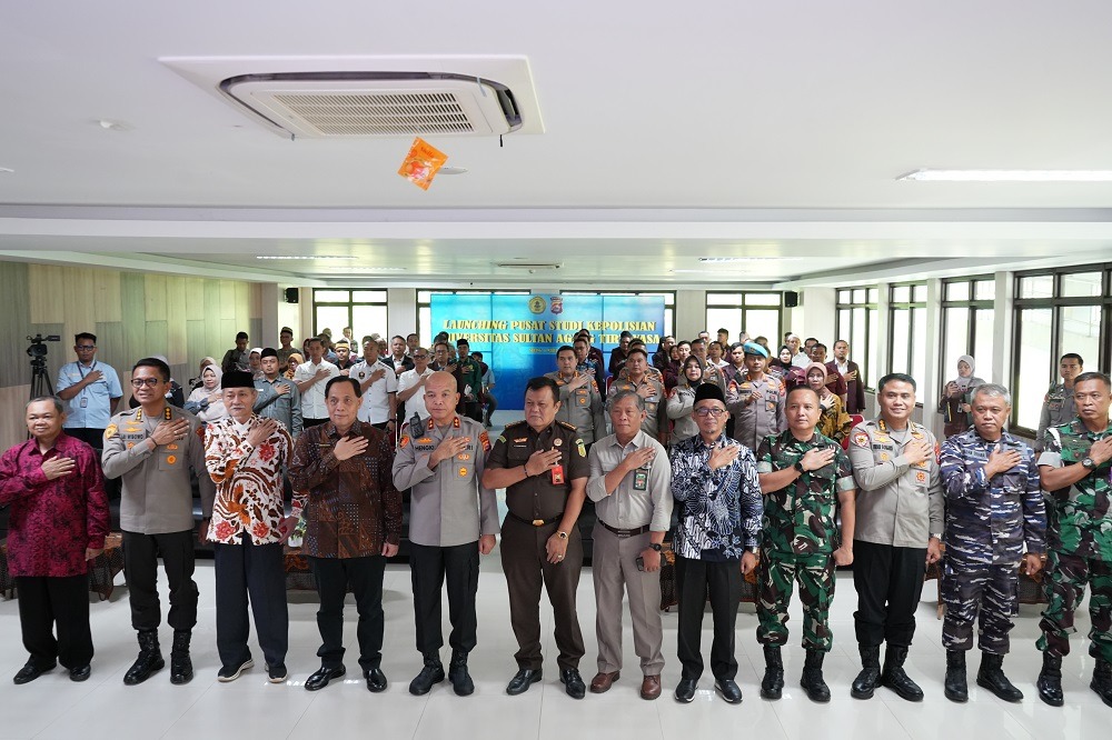 Untirta dan Polda Banten Sepakati Kerja Sama, Dirikan Pusat Studi Kepolisian