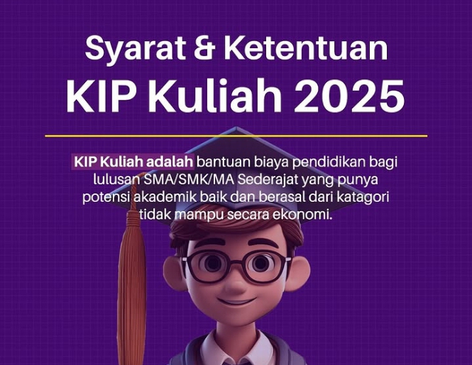 Pendaftaran KIP Kuliah 2025 Sudah Dibuka, Ini Syarat dan Ketentuannya 