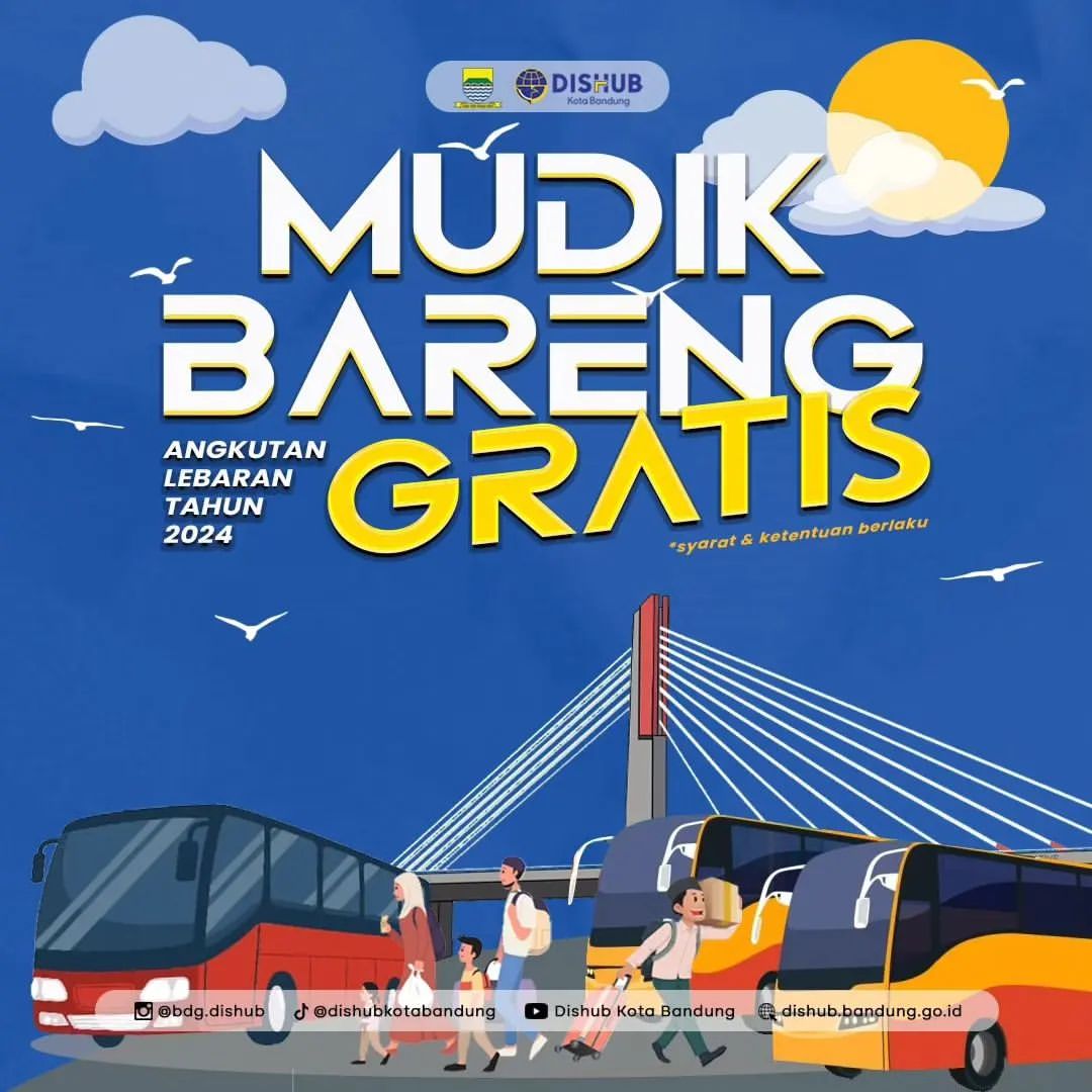 Pengen Mudik Ke Jatim? Ini Rute Mudik Gratis dengan Keberangkatan Dari Bandung 