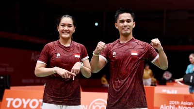 Amri/Nita Tembus Final Asian Games 2026, Indonesia Selangkah Lagi Raih Emas