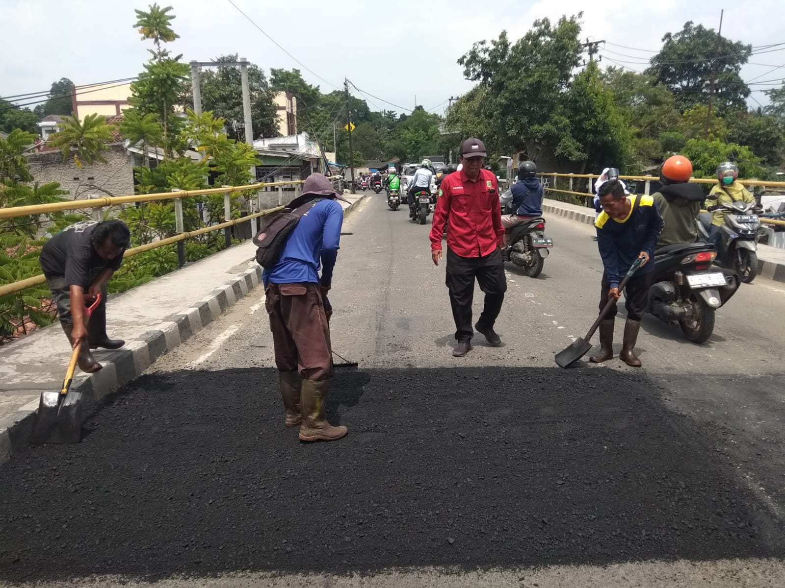 Jelang Nataru, PUPR Banten Pastikan Kondisi Jalan di Lebak Mulus