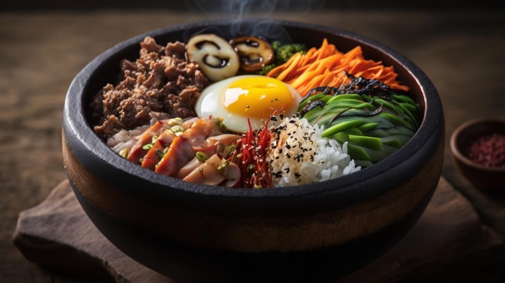 Kreasi Bekal Bento Bibimbap, Bikinnya Mudah, Suami Makin Sayang