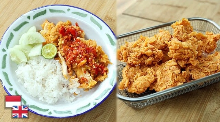 Cara Membuat Ayam Geprek Sambal Korek yang Gurih dan Krispi, Catat Resepnya