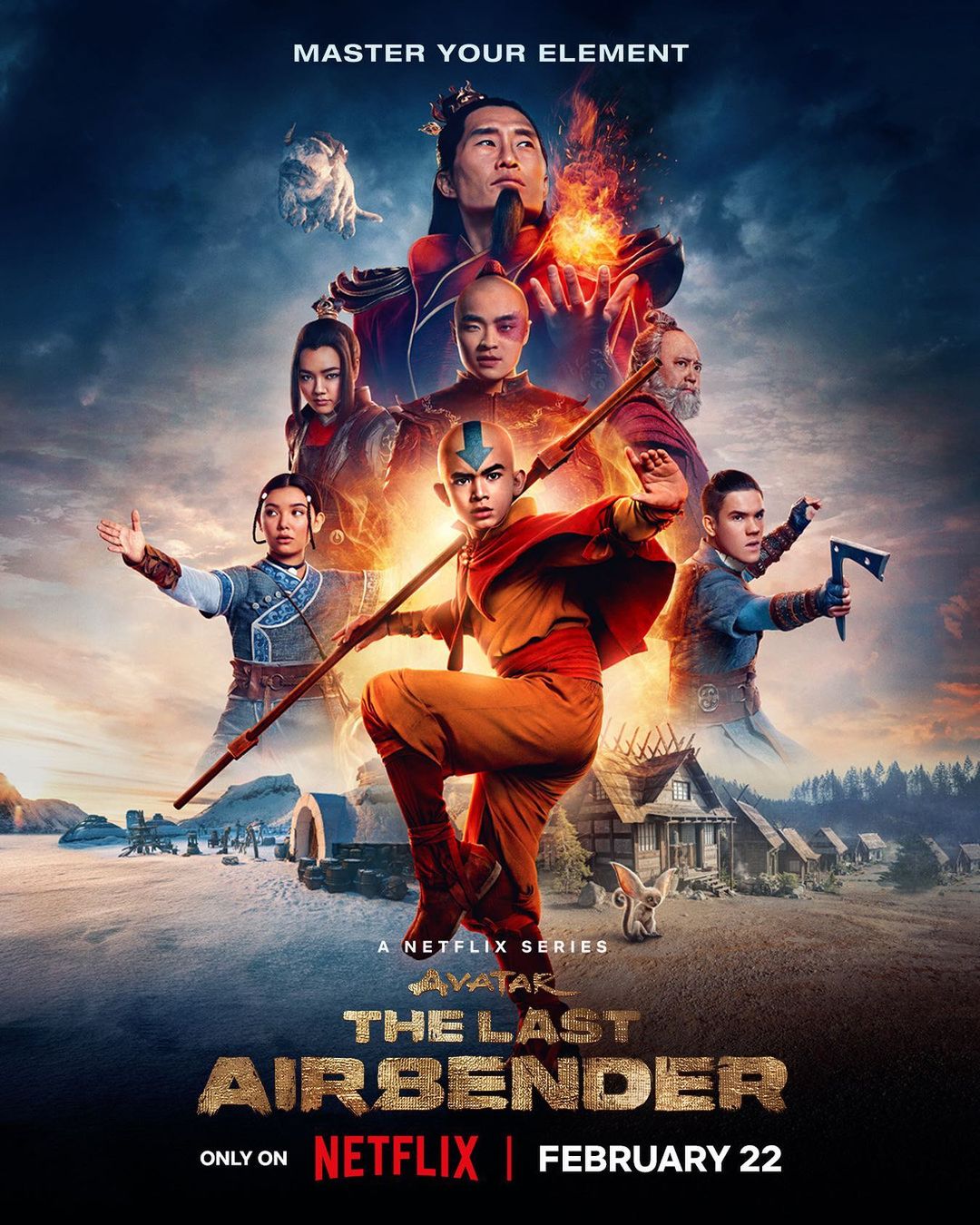 Telah Tayang Avatar: The Last Airbender Live Action di Netflix, Pertarungan Sengit Aang Melawan Zuko