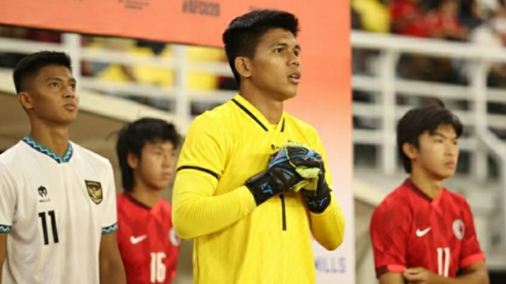 Alami Insiden Bertabrakan dengan Rekan Se-tim, Kiper Timnas U-20 Kondisinya Membaik 