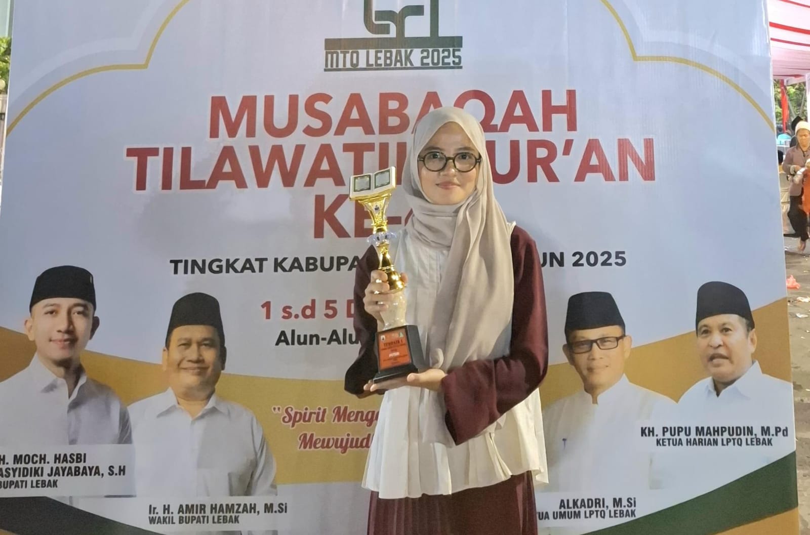 ‎Ima Maryam Raih Juara 1 Lomba KTI MTQ Kabupaten Lebak