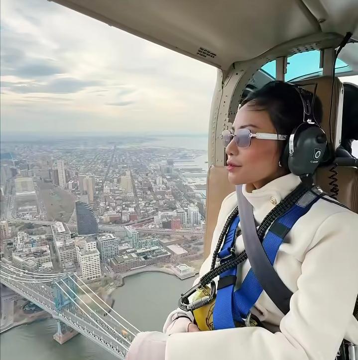 Rachel Vennya Liburan ke New York, Naik Helikopter Jadi Sorotan Publik