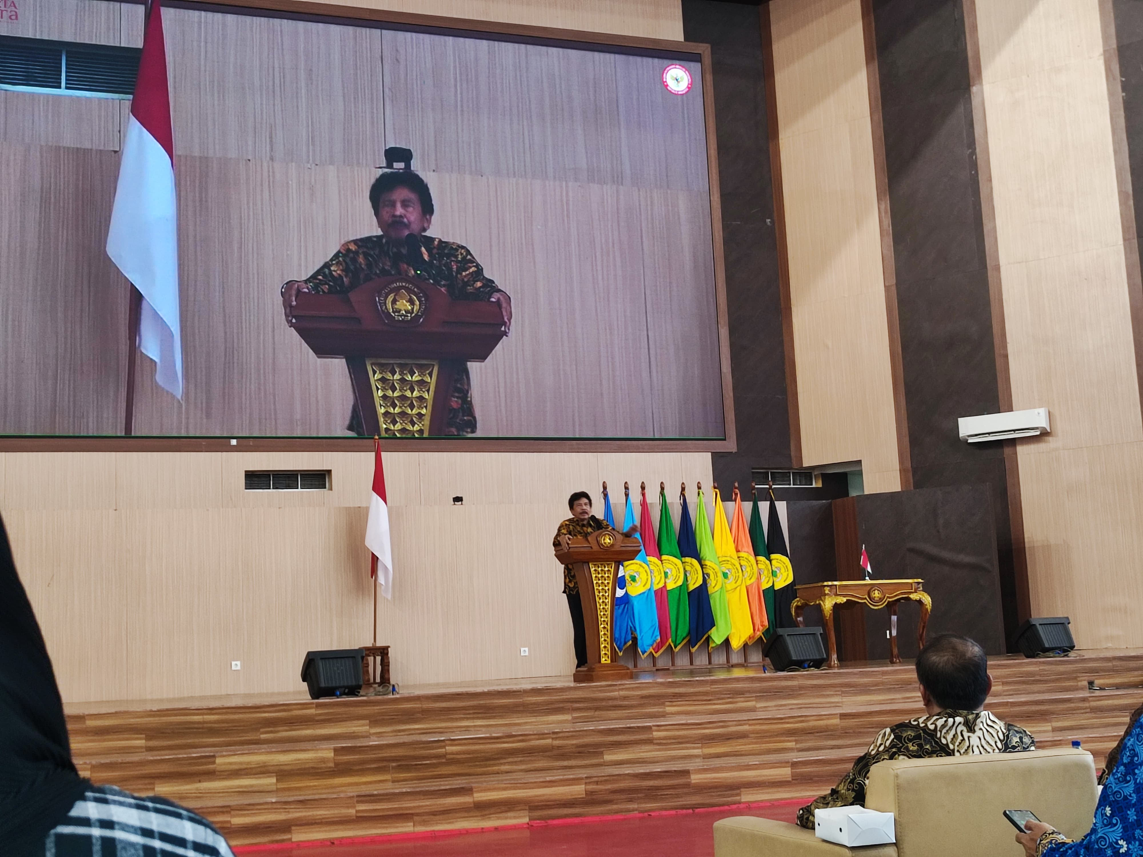 Dalam Rangka Menguatkan Nilai Pancasila Generasi Muda, Untirta Adakan Kuliah Umum Bersama Kepala BPIP