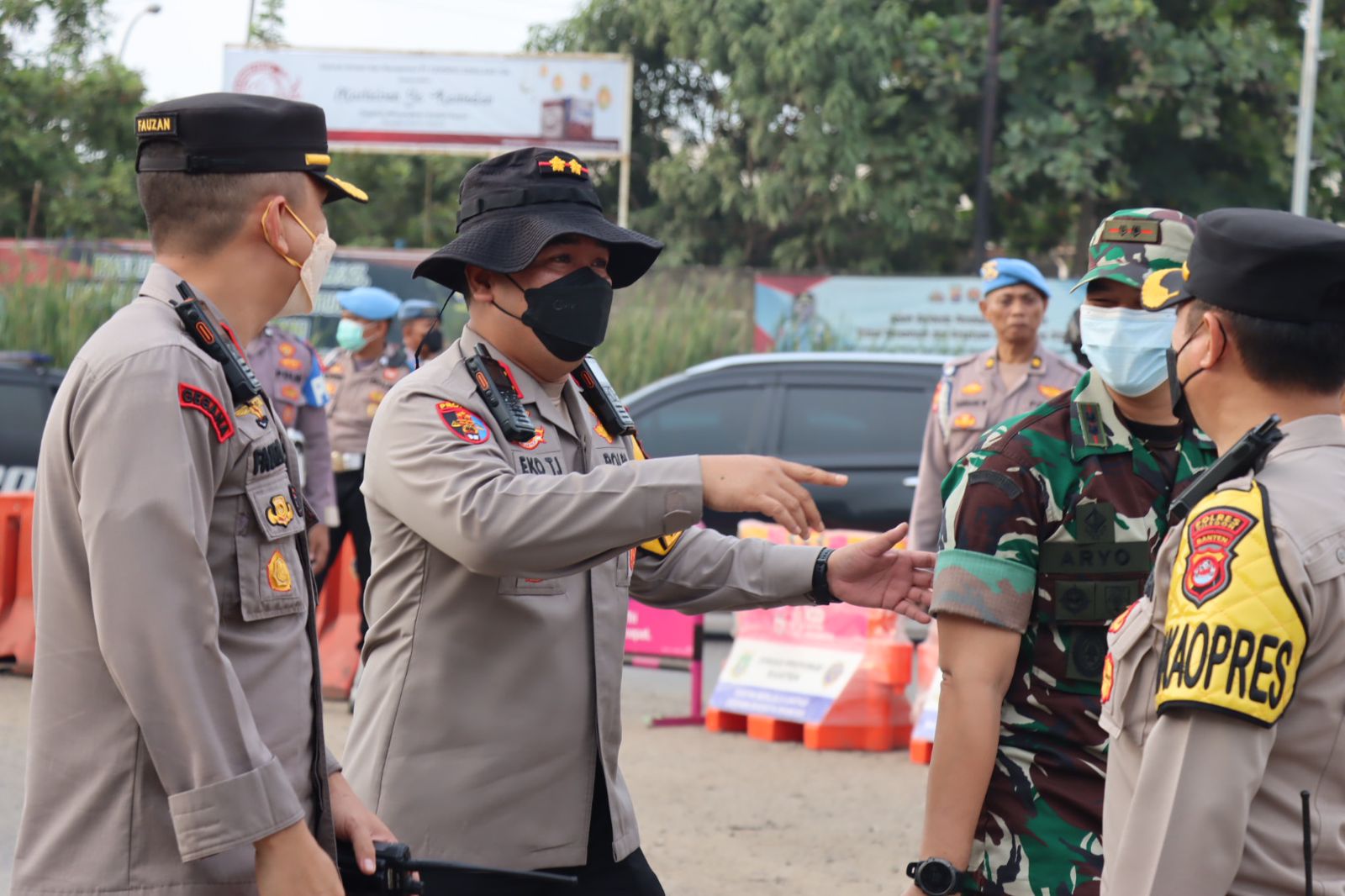 114 Personel Polres Cilegon Dikerahkan Guna Pengamanan Arus Balik Lebaran 2024