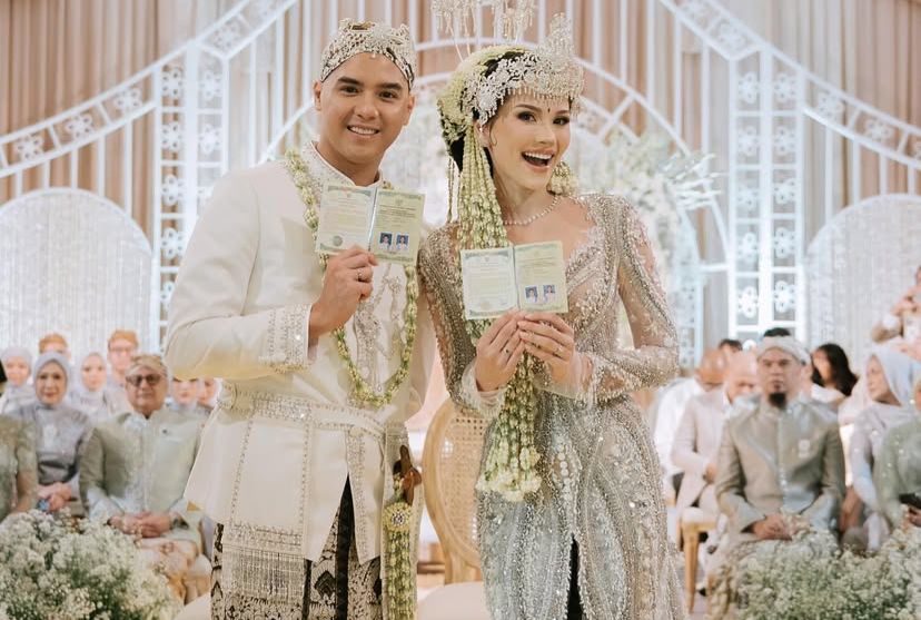 Al Ghazali dan Alyssa Daguise Sah Menikah, Pamer Buku Nikah Bikin Heboh Warganet