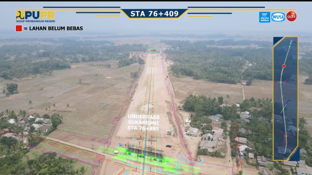 Surat Pelepasan Hak Diterbitkan, Jalan Tol Serang-Panimbang Diprediksi Selesai Tepat Waktu