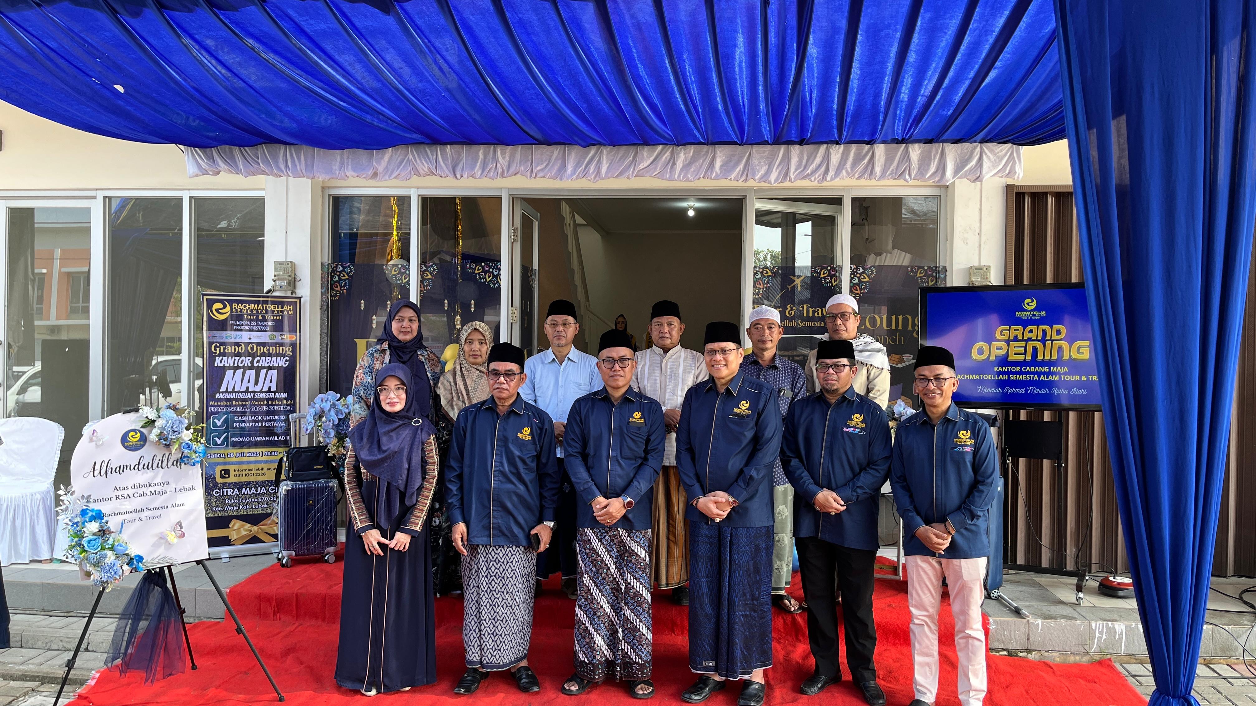 RSA Travel Hadir di Maja Lebak, Permudah Akses Layanan Perjalanan