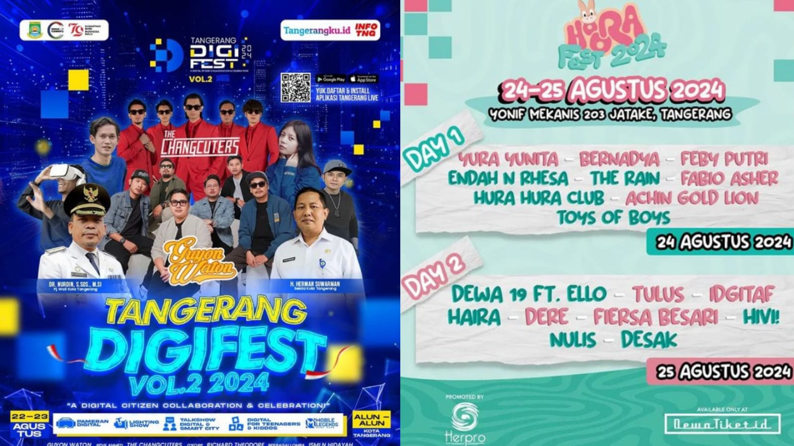 Konser di Tangerang Agustus Ini, Jangan Sampe Keabisan Tiket