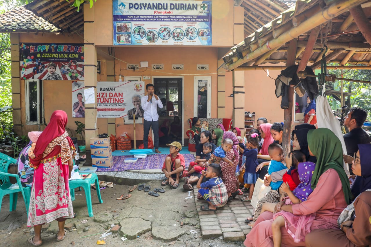 Ganjar Milenial Center Inisiasi Program Rumah Gizi 