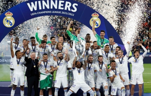 Juara UCL ke-14, Real Madrid 