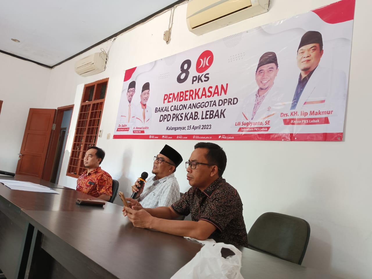 50 Bacaleg PKS Lebak Jalani Pemberkasan, Siap Menangkan Pemilu 2024