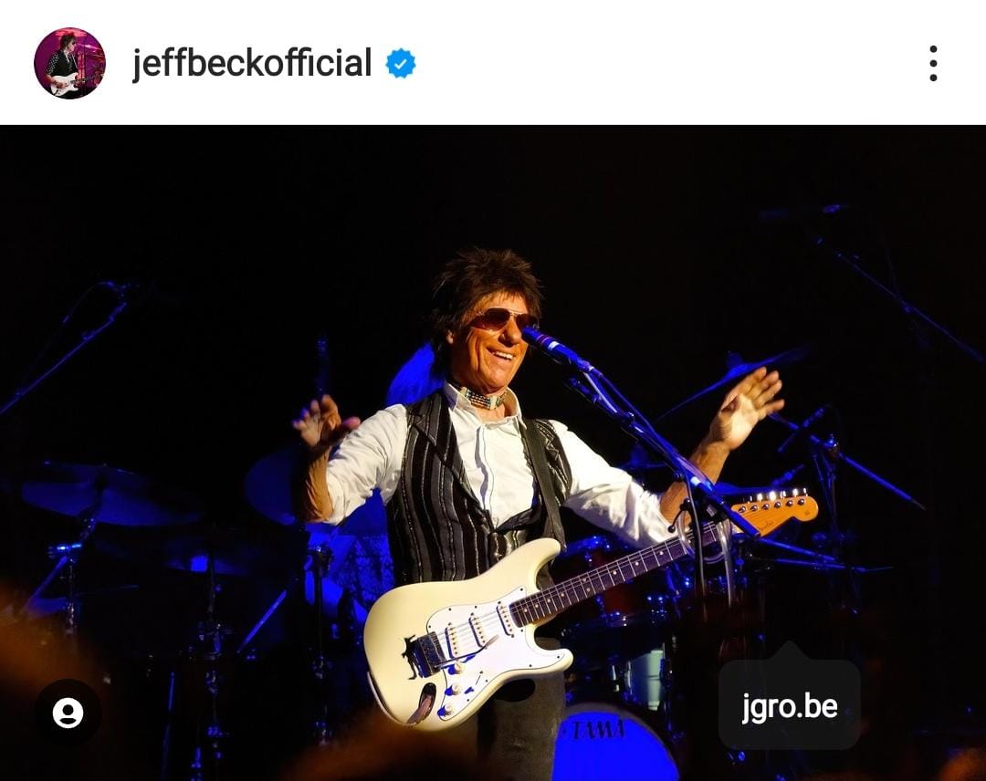 Selamat Jalan Jeff Beck, Pecinta Rock Dunia Berduka