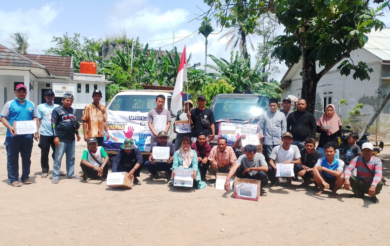 Tunjukan Rasa Solidaritas Sesama Masyarakat, Desa Ujungjaya Adakan Penggalan Dana untuk Bantu Ini